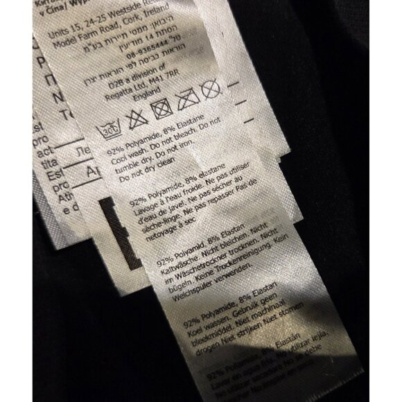 Dare 2b Mens S In The Zone Thermal Seamless Leggings Baselayer - Black DMU342 - Picture 12 of 16